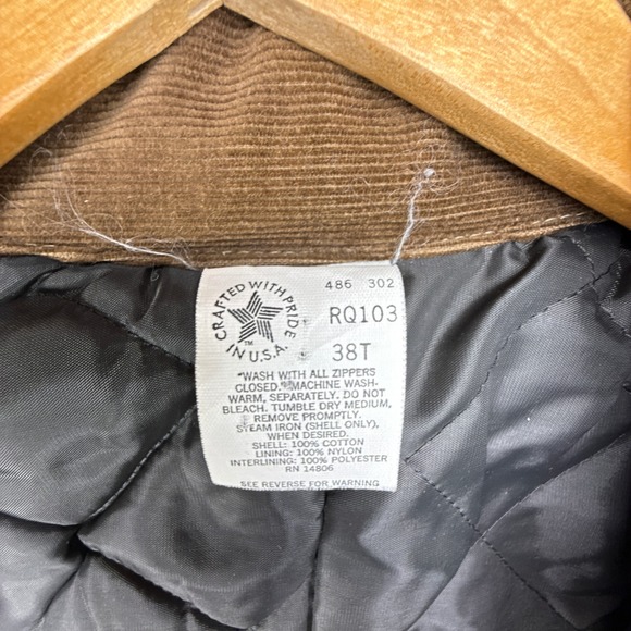 Vintage Carhartt Camo Coveralls Jumpsuit Mens 38 Tall RQ103 NWT NOS - Picture 4 of 16